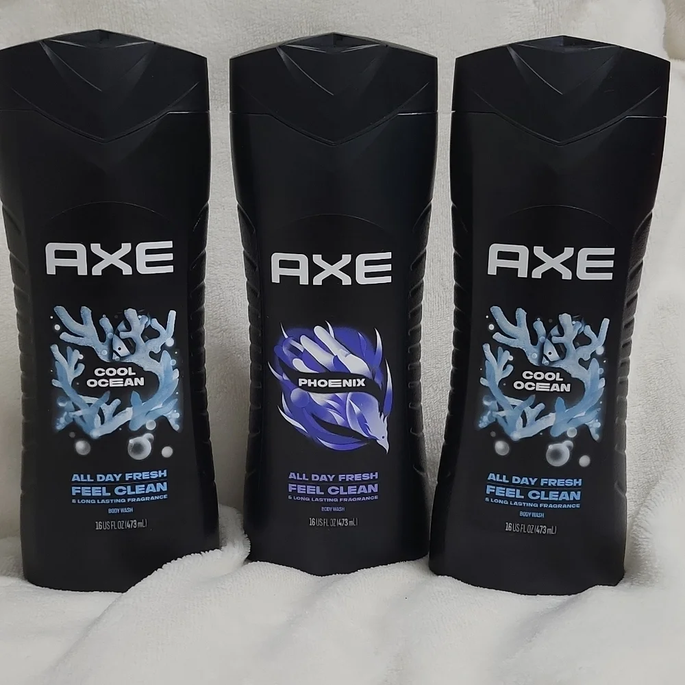 Axe Body Wash Set - Cool Ocean and Phoenix